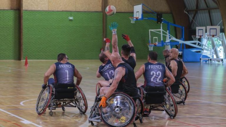 Invictus Games Equipe de France de rugby fauteuil - Defense.gouv