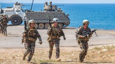 33 nations dont la France sont engagées dans un grand exercice militaire en Jordanie. Armée de Terre