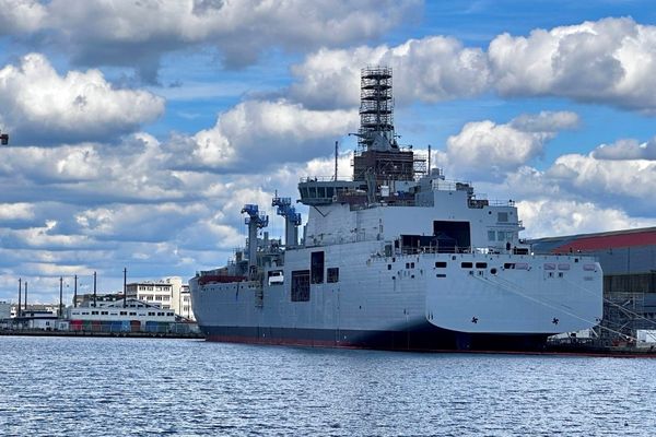 La Marine nationale a mis à l'eau le Jacques Stosskopf. Jacques Stosskopf