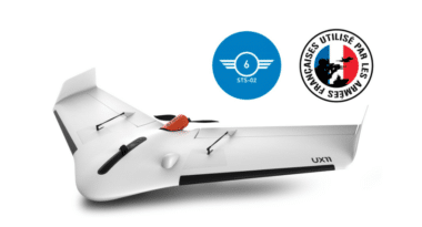 Les drones Delair ont vécu leur baptême du feu en Ukraine. Capture d'écran Delair