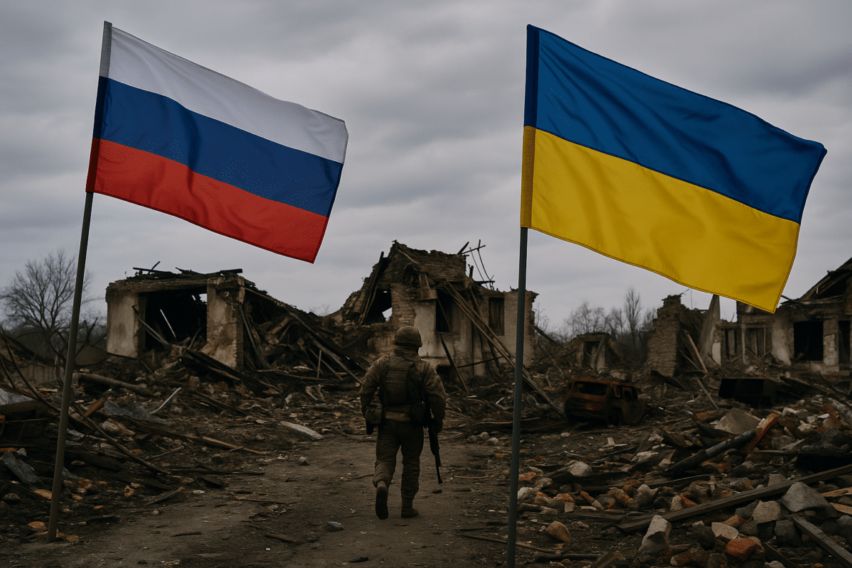 La Russie dément faire traîner les pourparlers de paix en Ukraine. ChatGPT