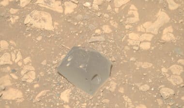 Photo choc de la NASA : un "crâne" sur Mars