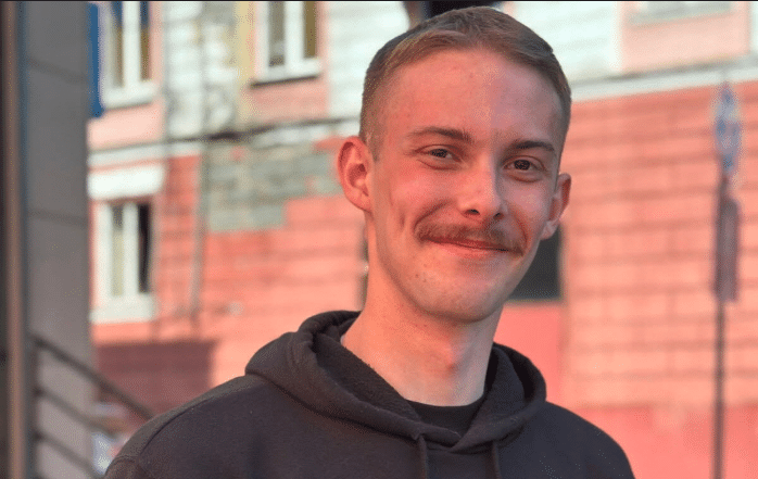 Eirik Coursier, un jeune soldat français de 21 ans, est porté disparu en Ukraine. Capture d'écran