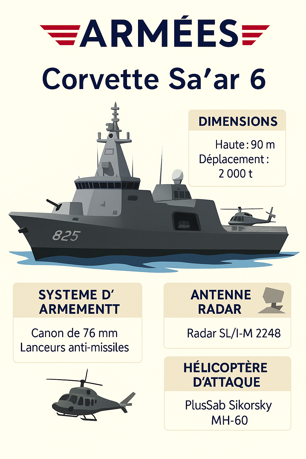corvette Sa'ar 6