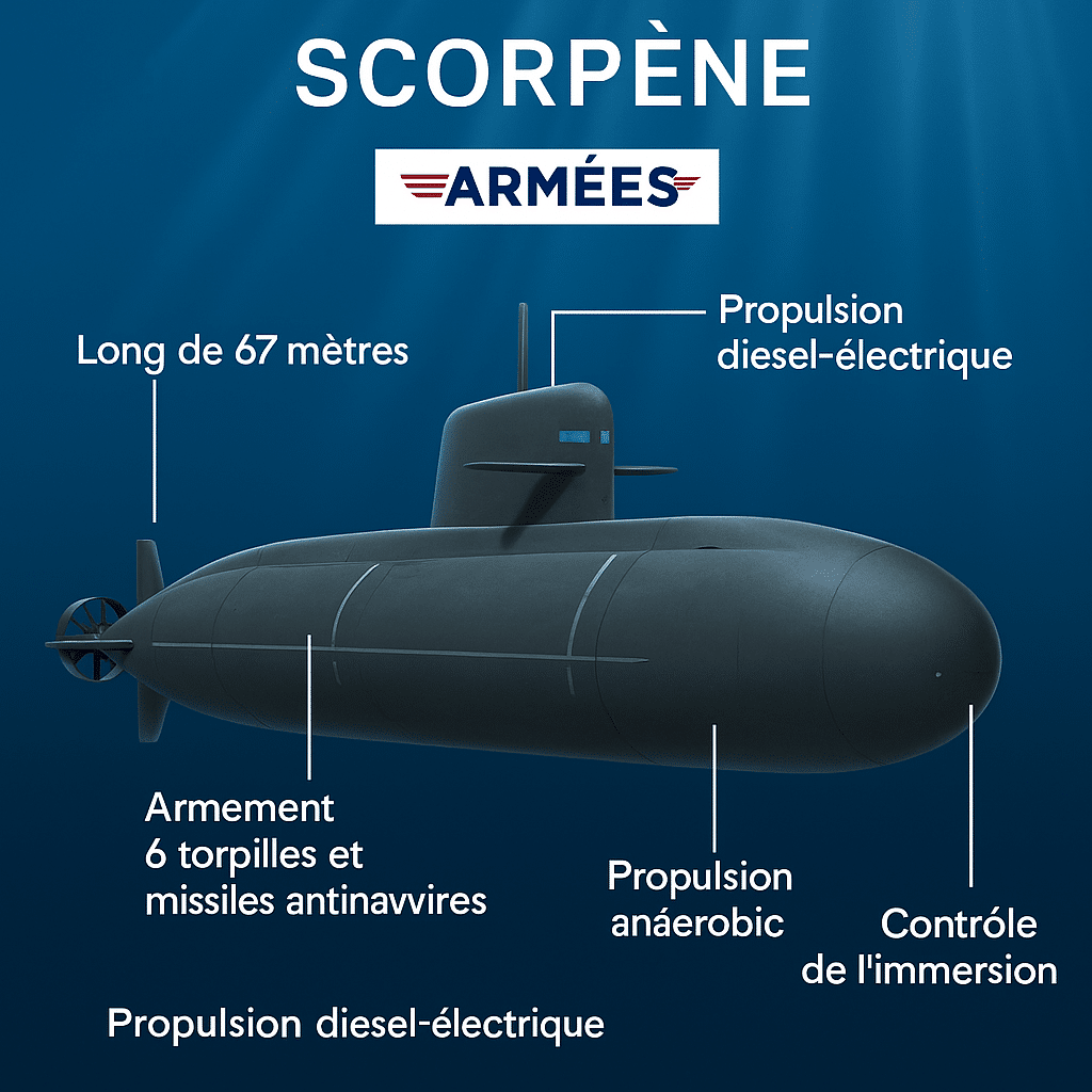 sous-marin Scorpène sous-marin Scorpène