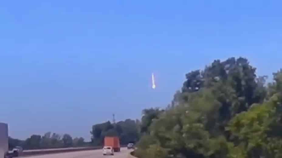 Des "boules de feu" aperçus dans le ciel après le passage d'une météorite