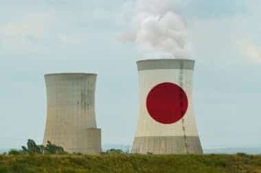Trois drones survolent une centrale nucléaire au Japon