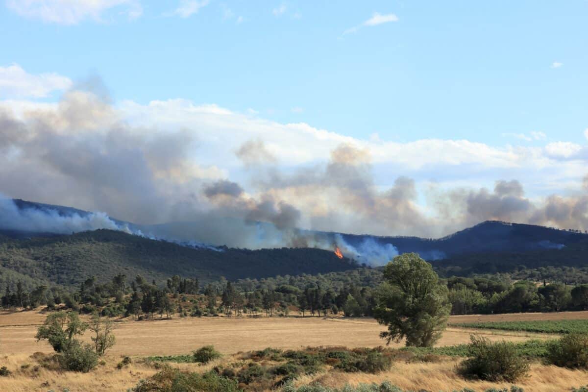 Incendie dans l’Aude : un dispositif aérien et terrestre inédit mobilisé