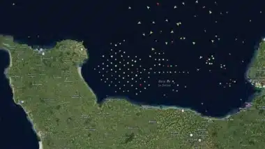 « Du jamais vu » : la baie de Seine saturée par plus de 100 navires fuyant la tempête