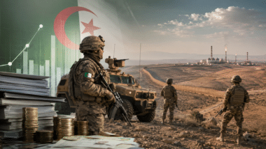 L’Algérie consacre un budget colossal à son armée. Un choix coûteux, justifié par les tensions régionales, mais qui interroge sur ses priorités économiques. Imagée générée par IA