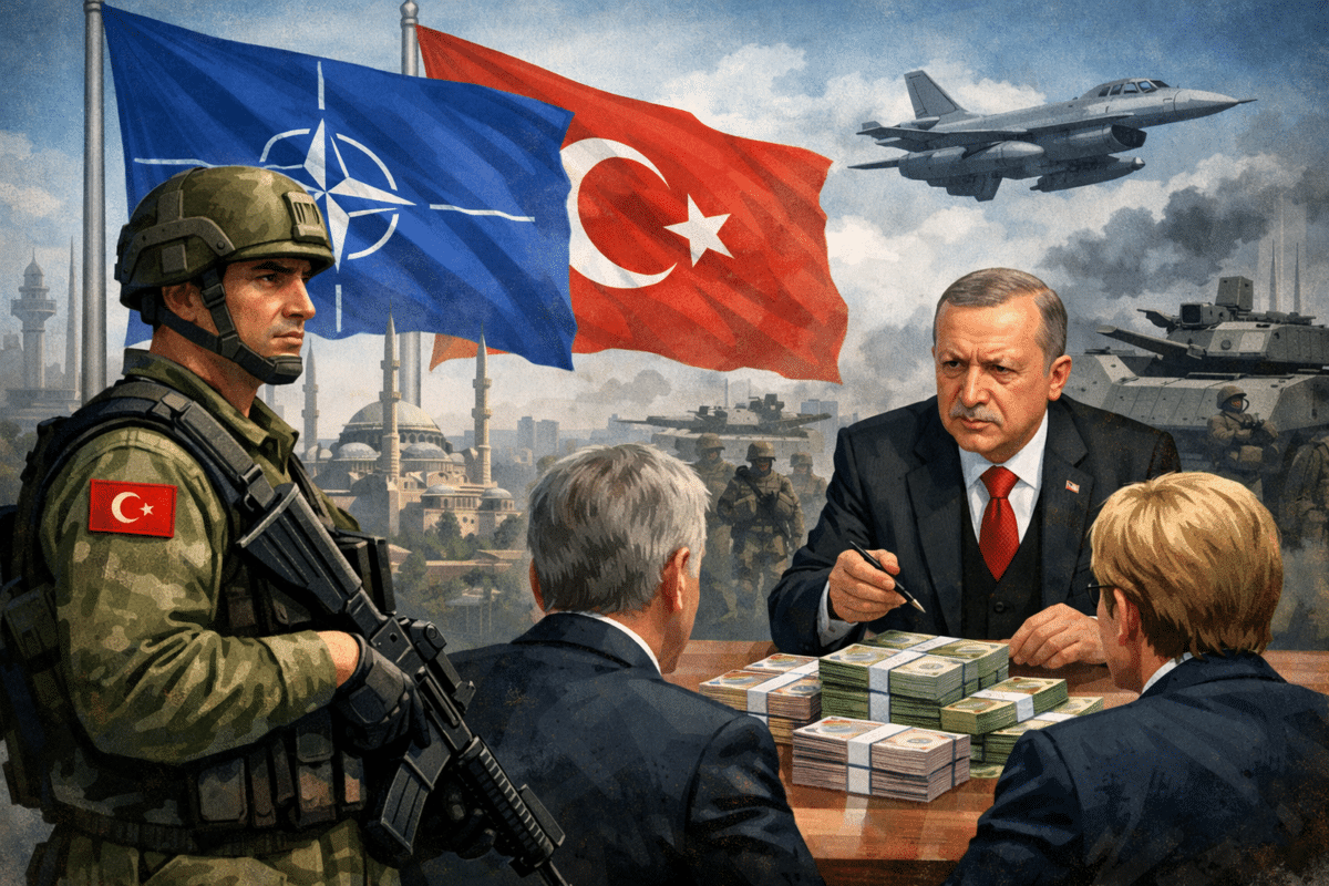 OTAN à Ankara : la Turquie dicte, l'Europe paie