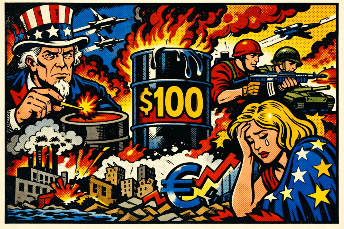 Pétrole à 100 dollars : la guerre qui ruine l'Europe