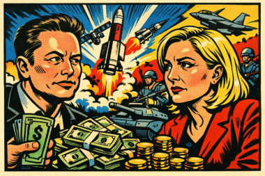 Musk, Le Pen et la défense : quand l'argent parle plus fort