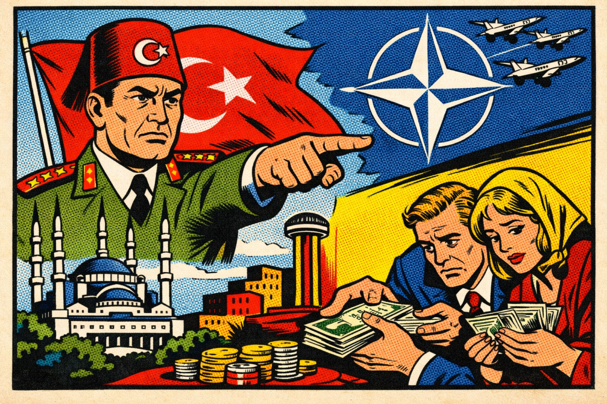OTAN à Ankara : la Turquie dicte, l'Europe paie