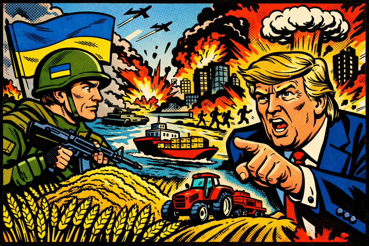 Ukraine, céréales, Trump : la défense coûte moins que le chaos