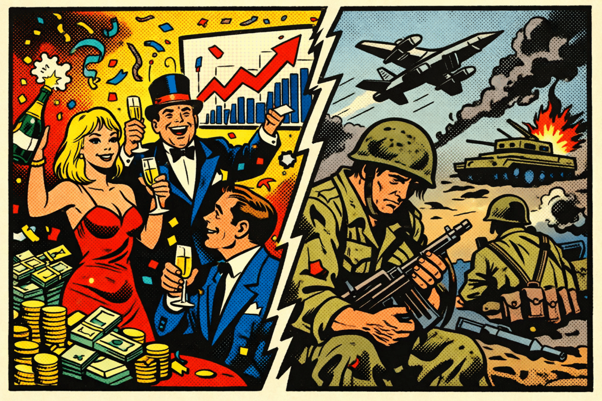 CAC 40 en fête, armées à sec : l'équation impossible