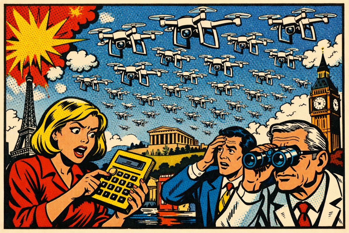 150 000 drones : l'Europe apprend enfin à compter