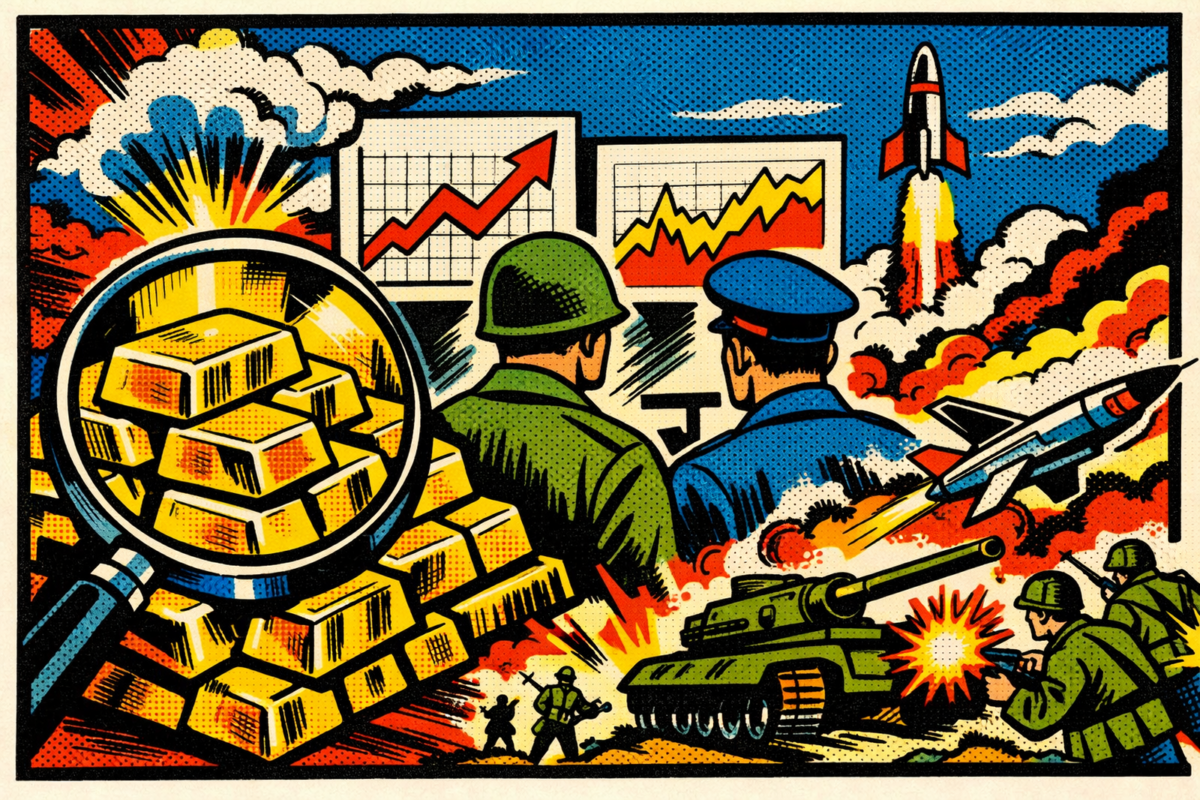 L'or à 4 000 dollars : un signal que nos armées ignorent