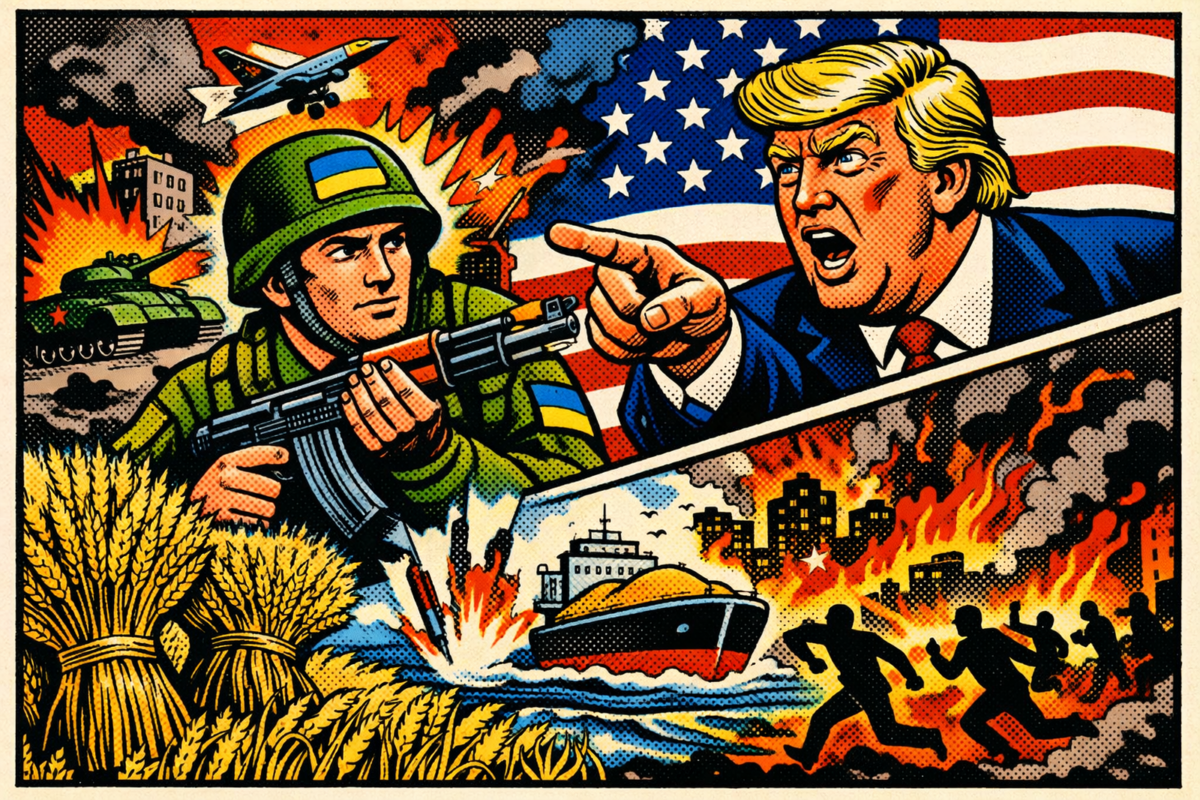 Ukraine, céréales, Trump : la défense coûte moins que le chaos