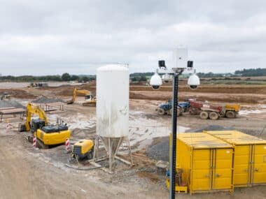 Sécurité de chantier en Belgique quand la surveillance devient proactive