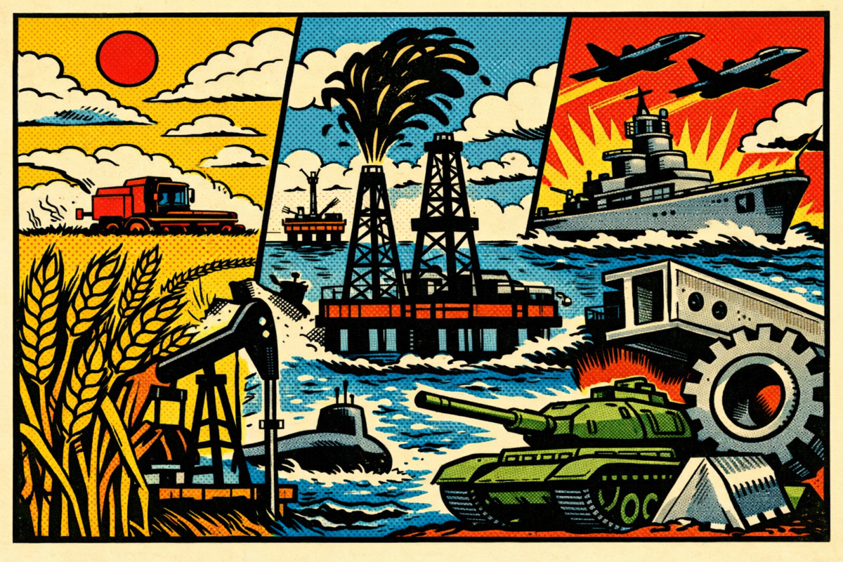 Blé, pétrole, acier : la mer Noire dicte nos budgets de défense