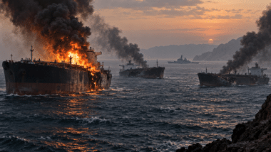 Les États-Unis ont frappé trois pétroliers liés à l’Iran après des attaques contre l’US Navy. Le détroit d’Ormuz redevient un foyer majeur de tensions. ChatGPT