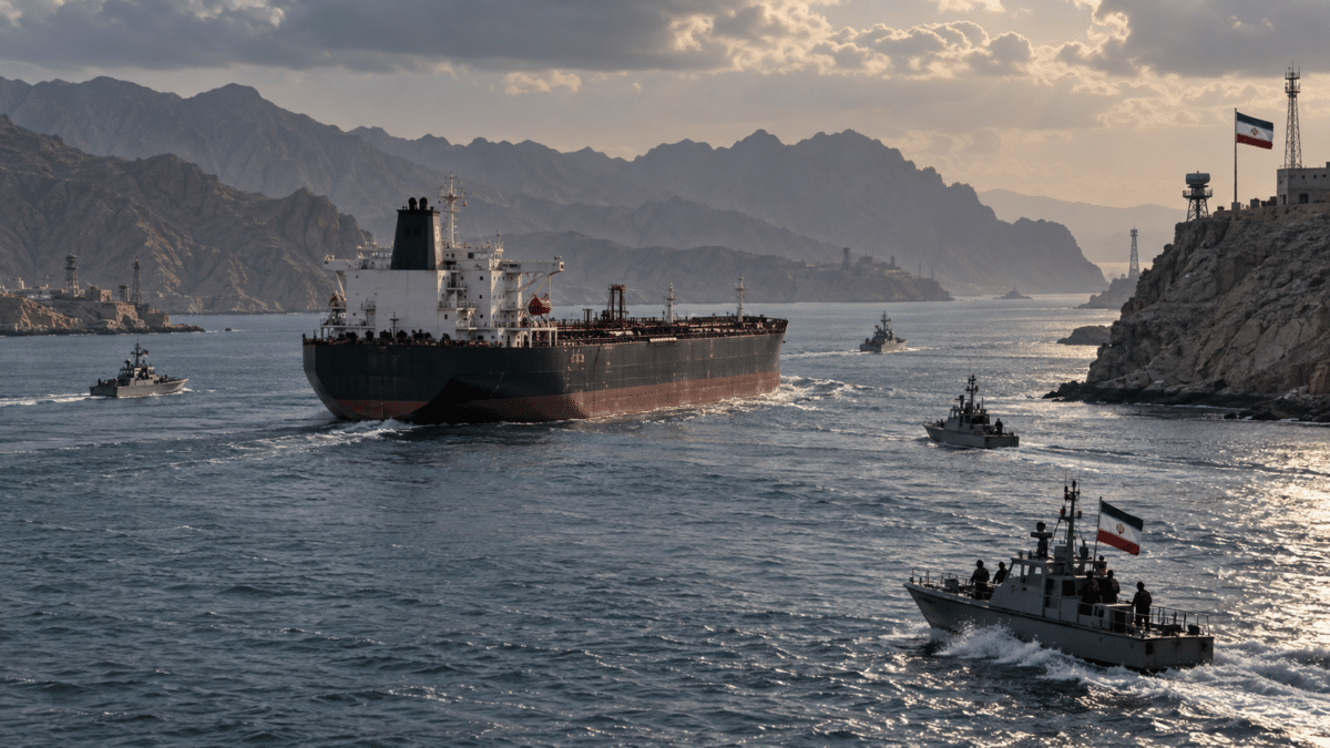 L’Iran prévoit une zone interdite près du détroit d’Ormuz et menace de sanctionner les navires qui y pénétreront sans son autorisation. ChatGPT