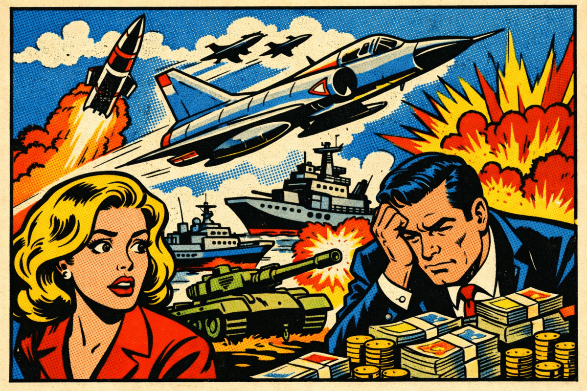 Le contre-budget RN : 140 milliards de mirages militaires ?