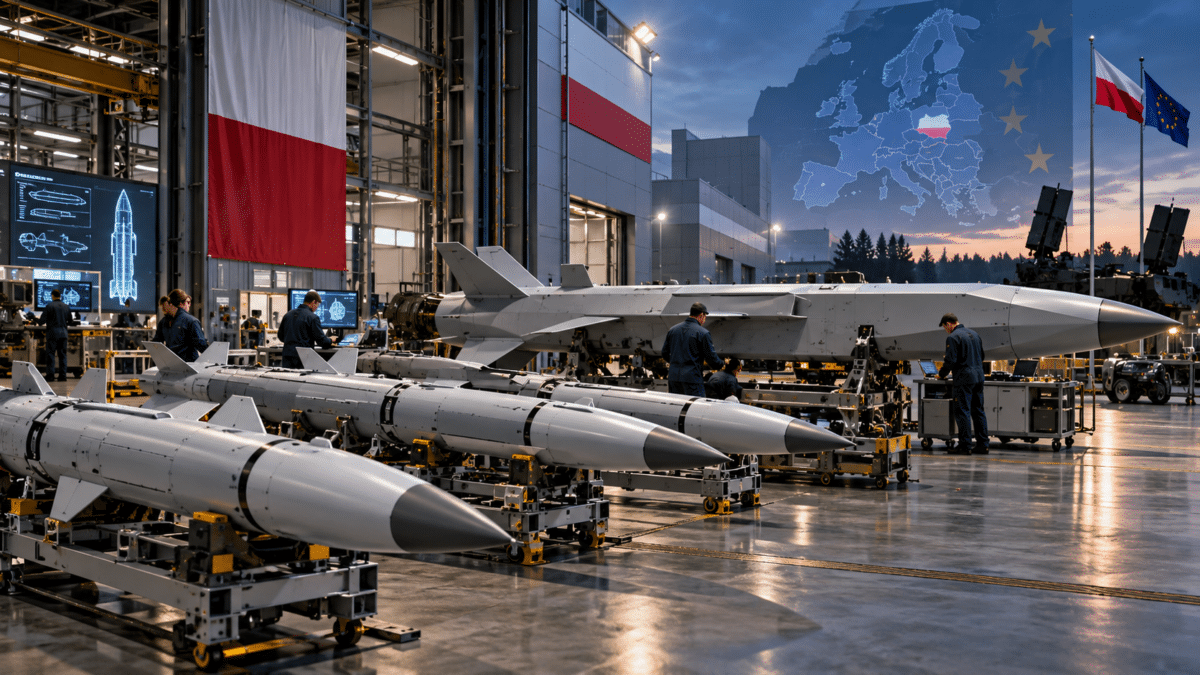 Anduril envisage de produire ses missiles intercepteurs Steelfin en Europe, avec la Pologne comme partenaire industriel privilégié après l’accord conclu autour du Barracuda-500M. ChatGPT