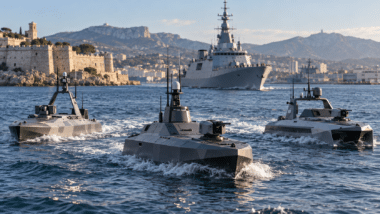 La Marine nationale a retenu trois candidats pour poursuivre le développement du projet DANAE, un drone de surface autonome destiné à la protection des ports et à l’escorte des bâtiments militaires. ChatGPT
