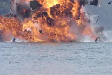 L'Ukraine utilise un drone maritime pour attaquer un navire russe lors d'une spectaculaire opération en mer Noire