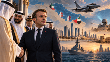 Emmanuel Macron entame une tournée au Moyen Orient centrée sur la Défense, la sécurité du Golfe, l’énergie et les partenariats militaires français. ChatGPT