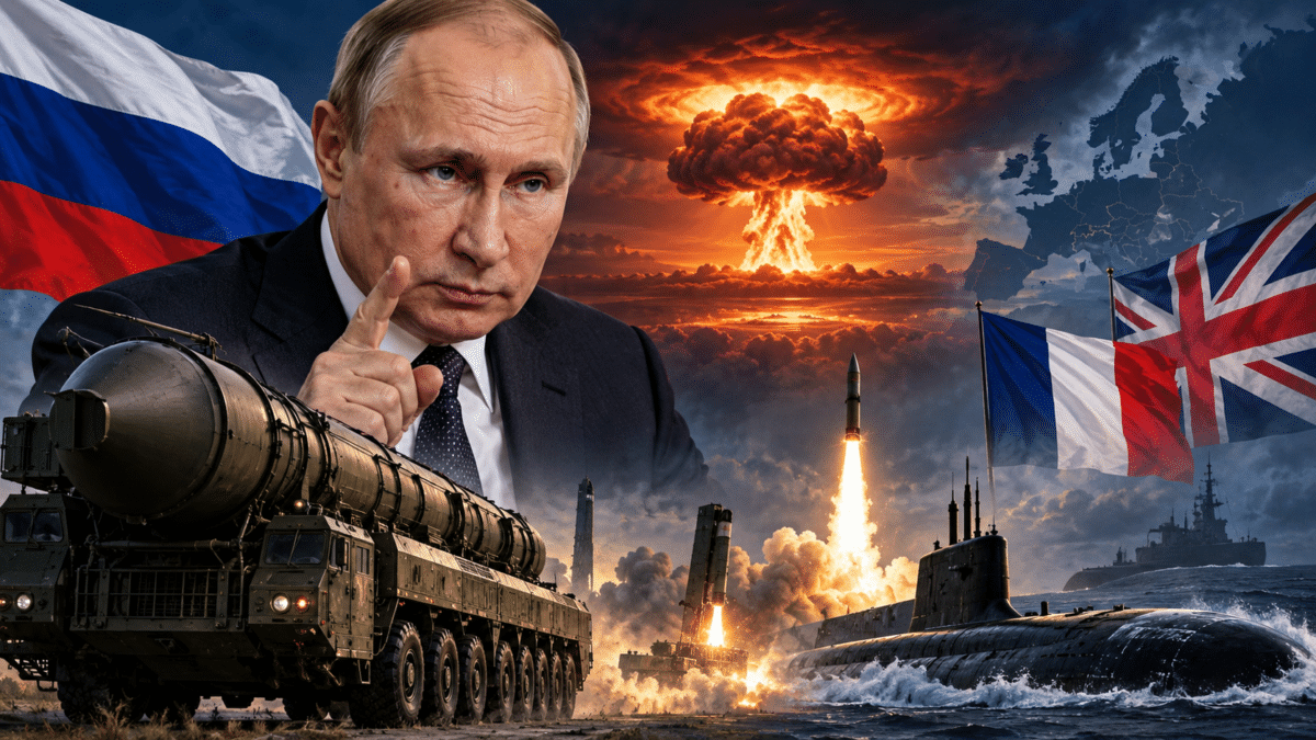 Vladimir Poutine affirme que l’arsenal nucléaire russe reste sans équivalent face à la France et au Royaume-Uni, sur fond de tensions croissantes avec l’OTAN. ChatGPT