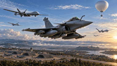Rafale F5, drones de combat, ballons stratosphériques : l’Armée de l’Air accélère sa modernisation face aux nouvelles menaces et prépare le combat aérien de demain. ChatGPT