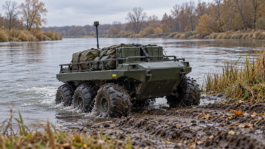 Le ministère ukrainien annonce une première mission de ravitaillement par robot amphibie. ChatGPT