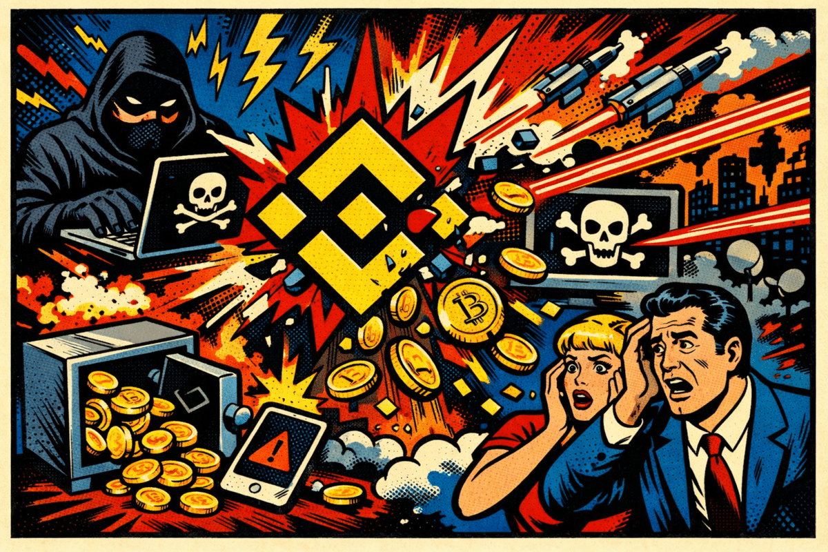 Binance piratée : quand la cyberguerre frappe au portefeuille